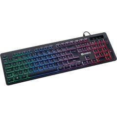 "Sandberg Gamer Keyboard Stealth NORDIC - High-Performance Gaming Keyboard 640-32"